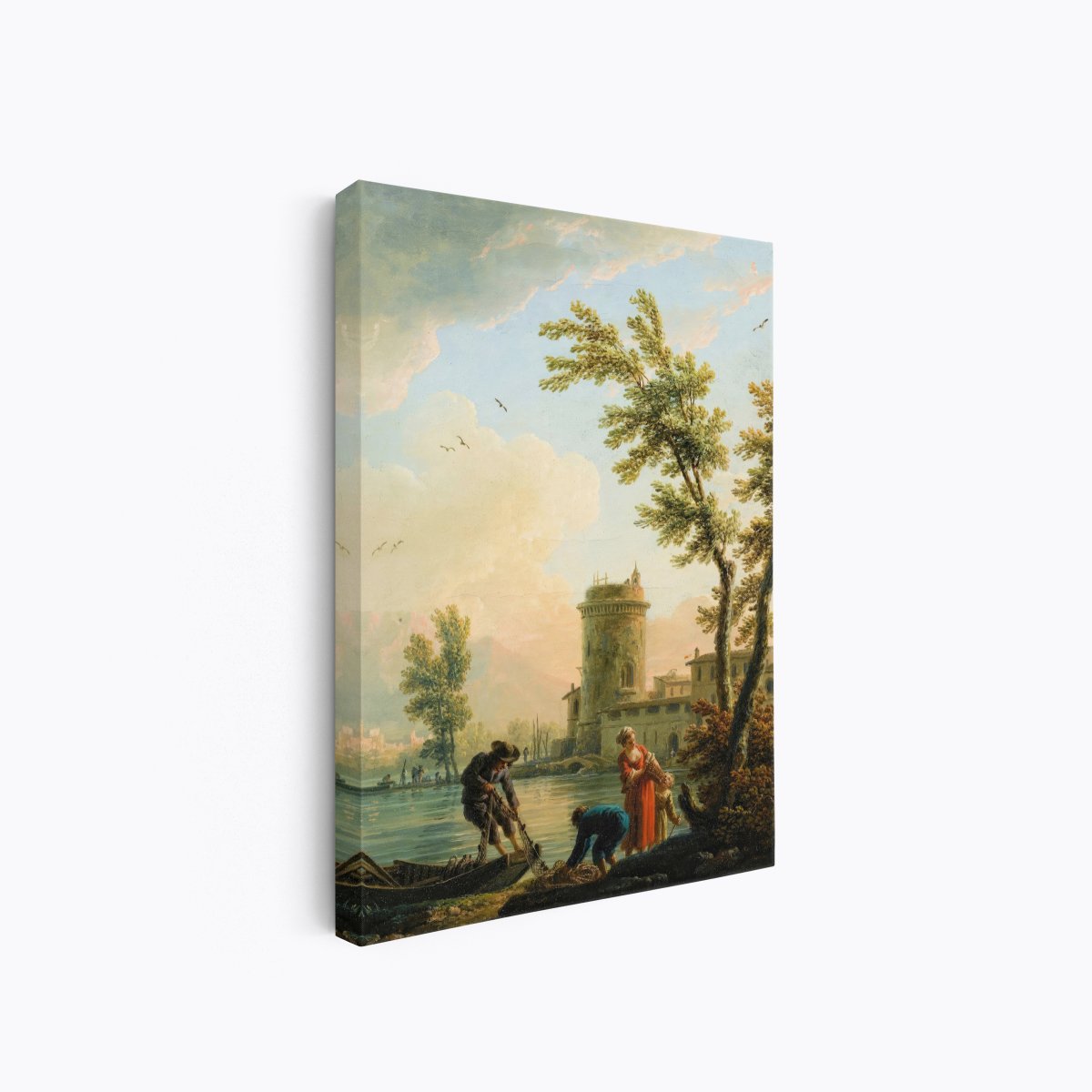 Fishers At Sunrise | Claude Vernet | Ave Legato Art Prints