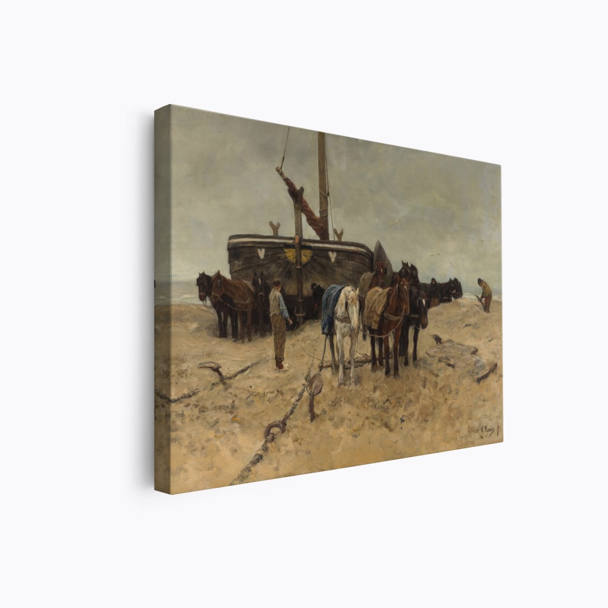 Fishing Boat on the Beach | Anton Mauve | Ave Legato Art Prints