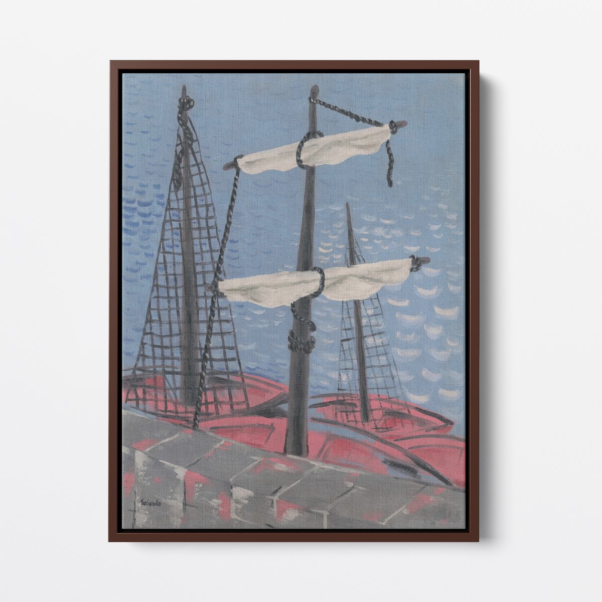 Fishing Boats | Mikuláš Galanda | Ave Legato Art Prints