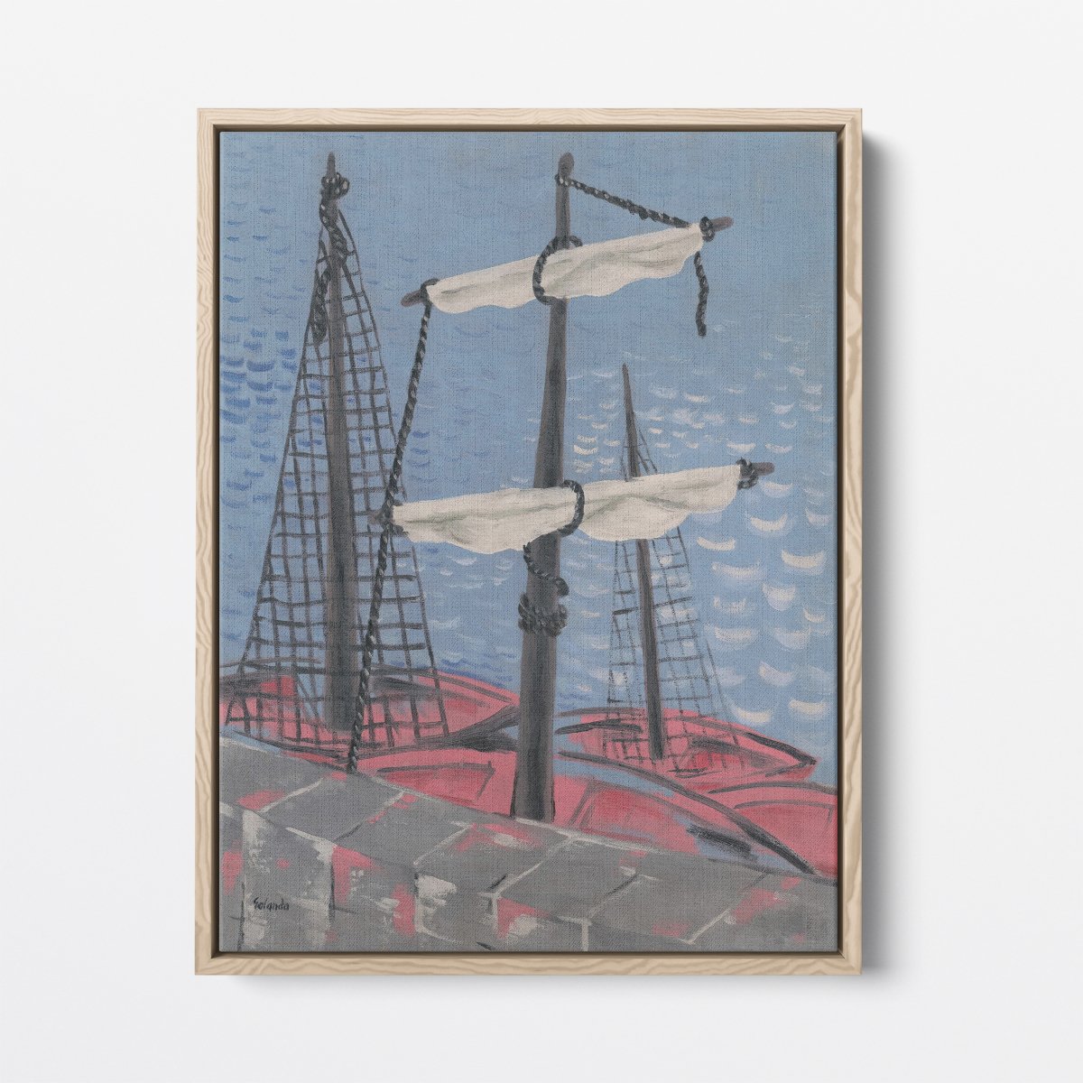 Fishing Boats | Mikuláš Galanda | Ave Legato Art Prints