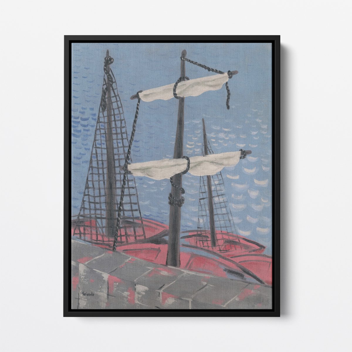 Fishing Boats | Mikuláš Galanda | Ave Legato Art Prints