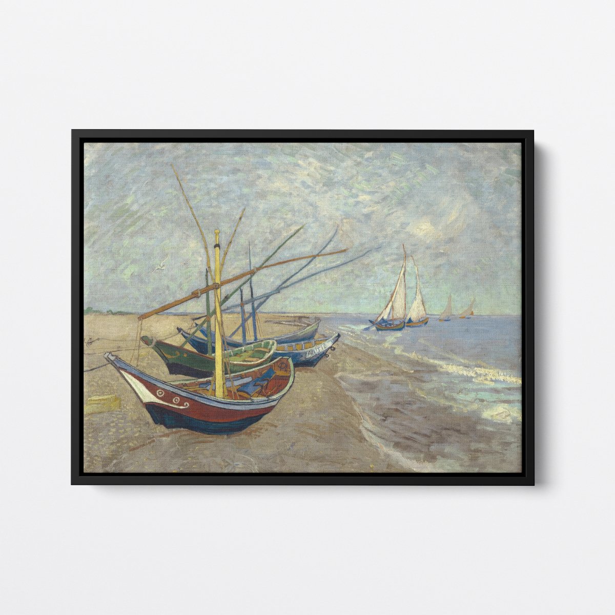 Fishing Boats on the Beach | Vincent van Gogh | Ave Legato Art Prints