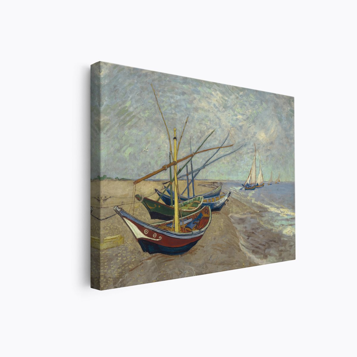 Fishing Boats on the Beach | Vincent van Gogh | Ave Legato Art Prints