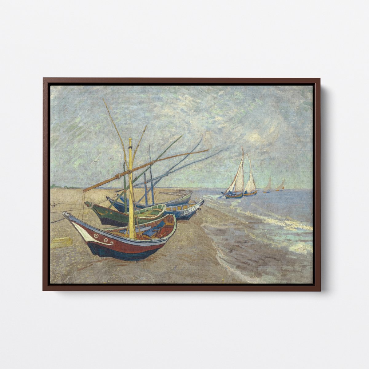 Fishing Boats on the Beach | Vincent van Gogh | Ave Legato Art Prints