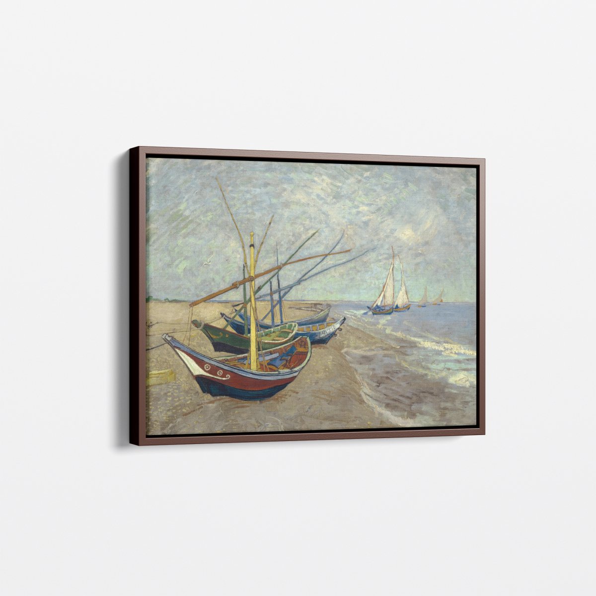 Fishing Boats on the Beach | Vincent van Gogh | Ave Legato Art Prints