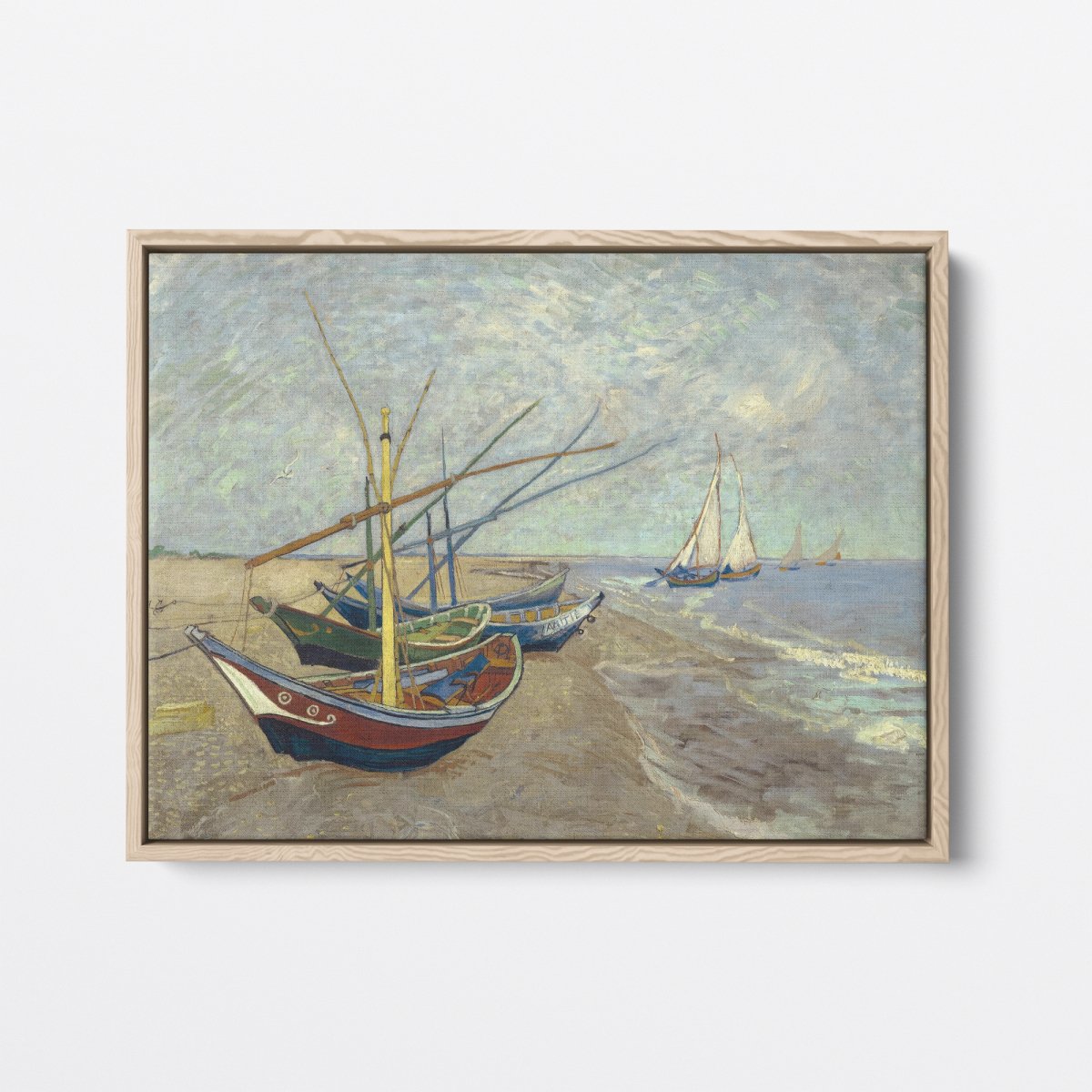 Fishing Boats on the Beach | Vincent van Gogh | Ave Legato Art Prints