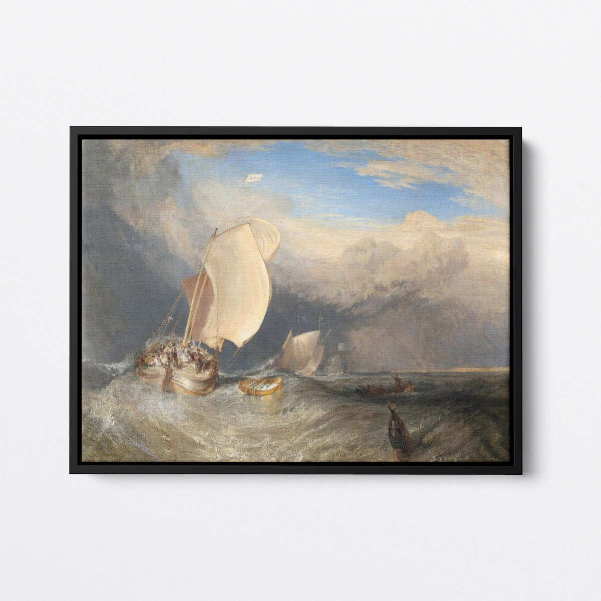 Fishing Boats with Hucksters Bargaining for Fish | J.M.W. Turner | Ave Legato Art Prints