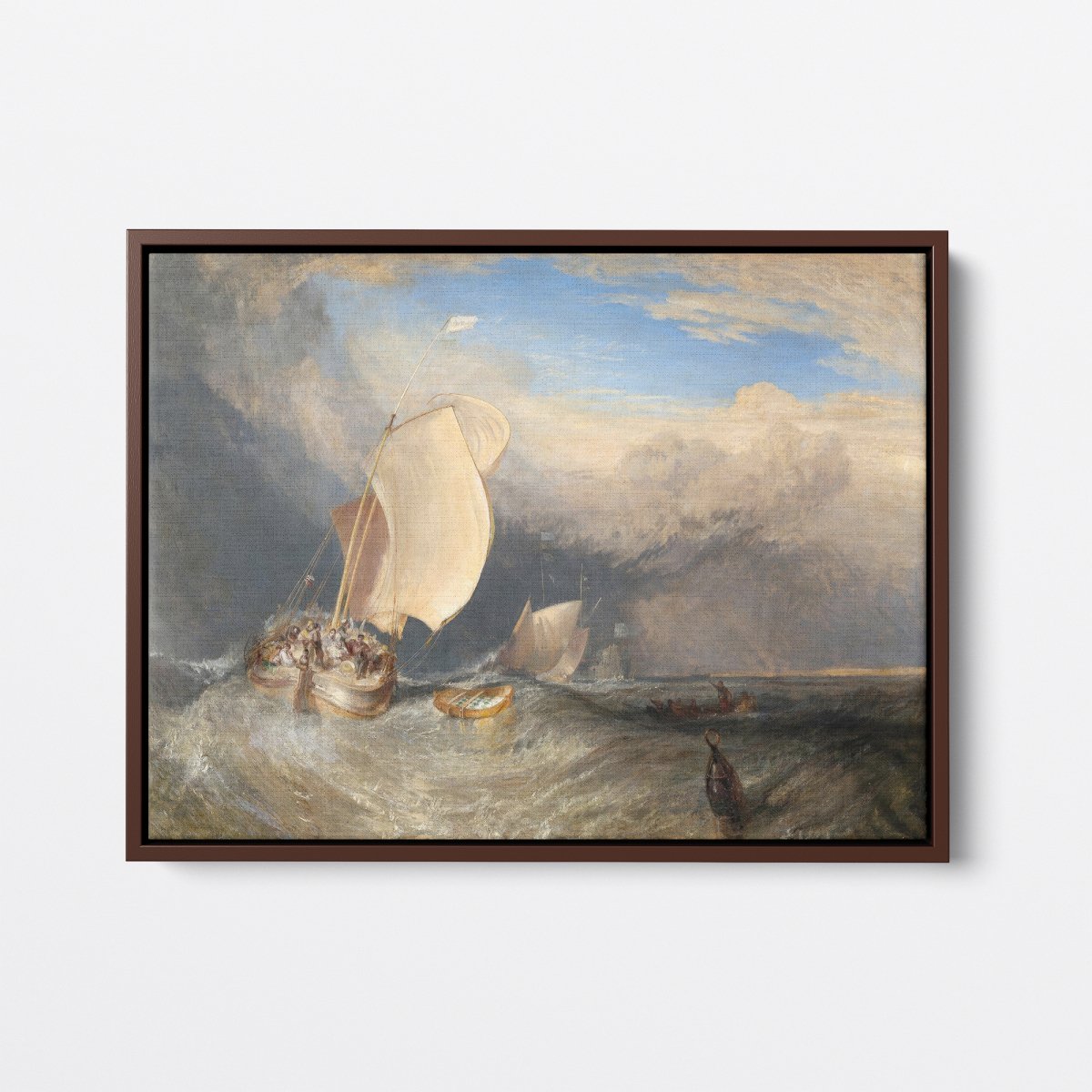 Fishing Boats with Hucksters Bargaining for Fish | J.M.W. Turner | Ave Legato Art Prints