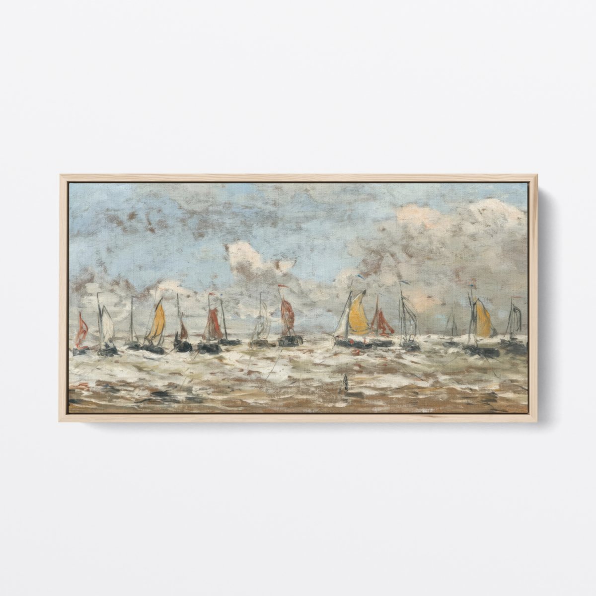 Fishing Fleet Off The Dutch Coast | Hendrik Mesdag | Ave Legato Art Prints