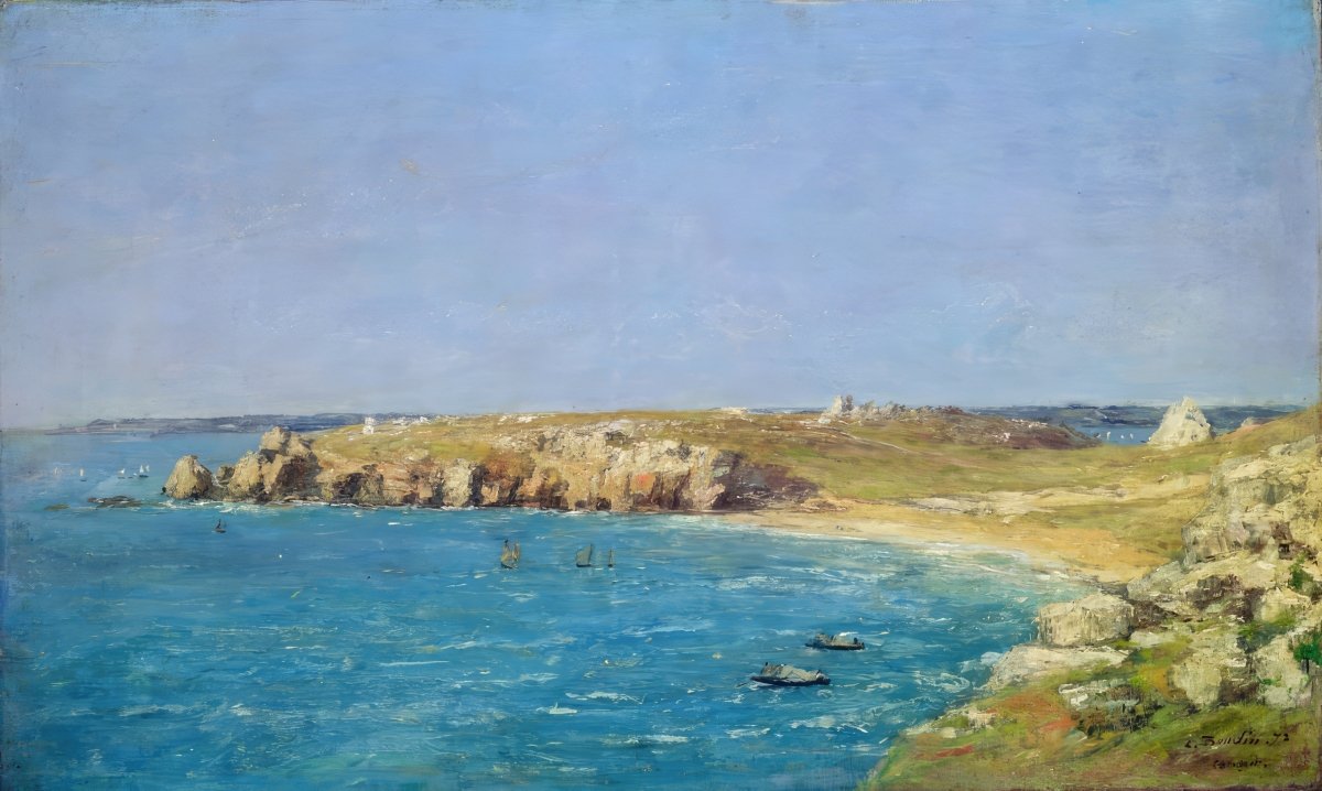 Flatland Seascape | Eugène Boudin | Ave Legato Art Prints