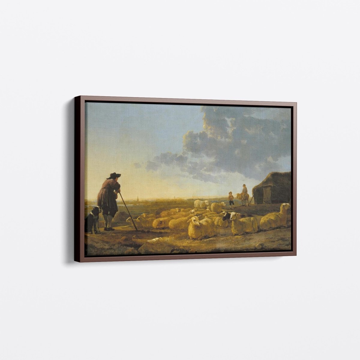 Flock of Sheep on the Pasture | Aelbert Cuyp | Ave Legato Art Prints