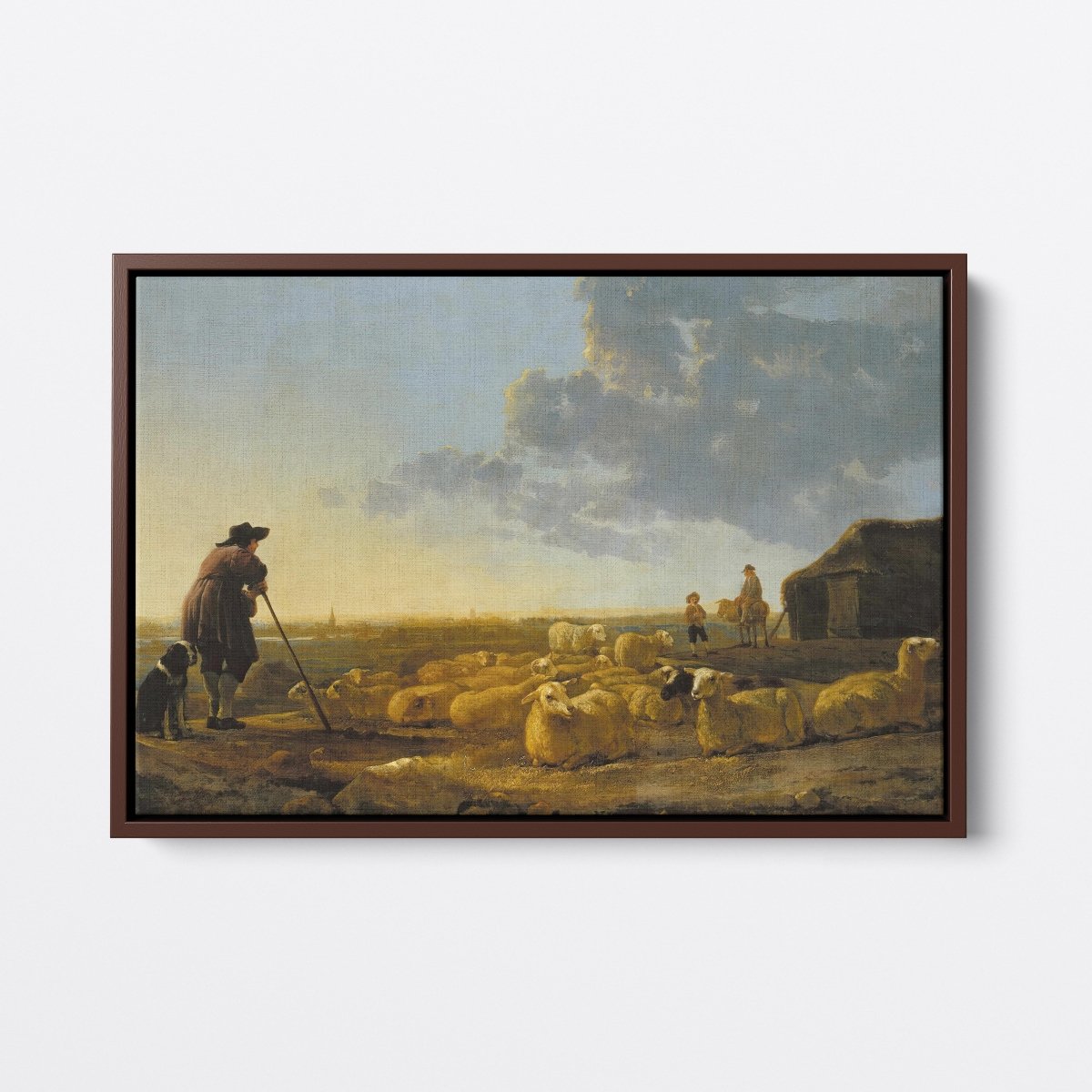 Flock of Sheep on the Pasture | Aelbert Cuyp | Ave Legato Art Prints