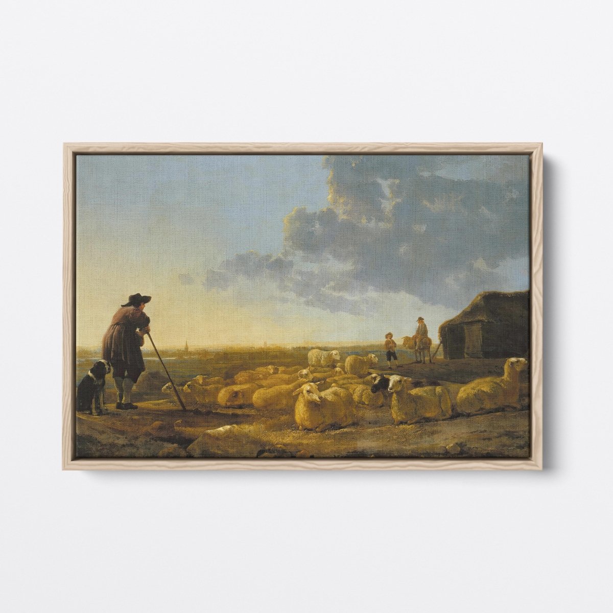 Flock of Sheep on the Pasture | Aelbert Cuyp | Ave Legato Art Prints