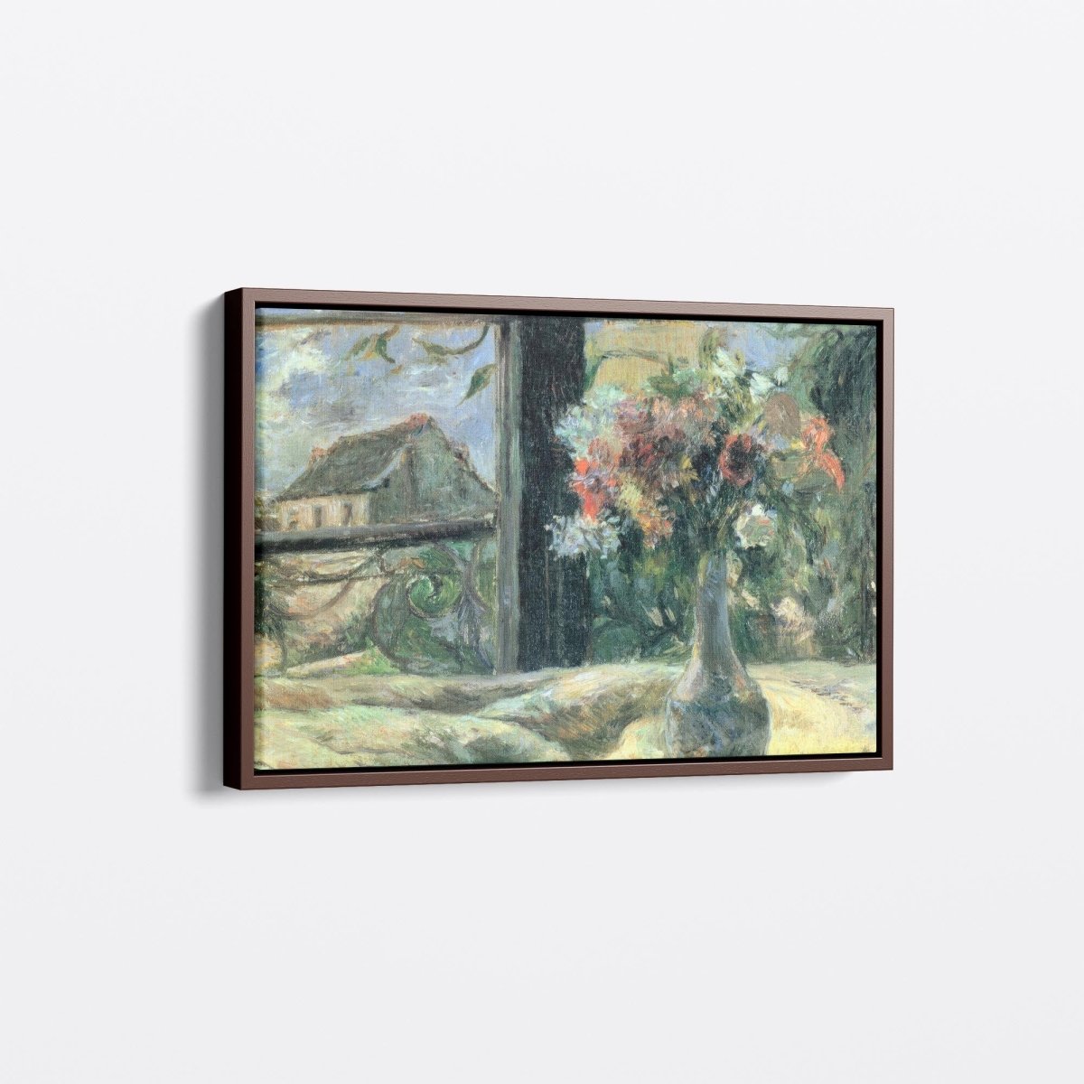 Flower Vase in Window | Paul Gauguin | Ave Legato Art Prints