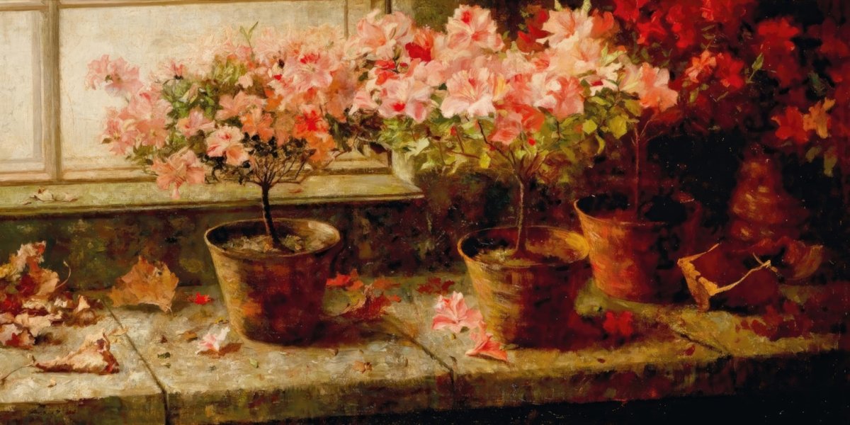 Flowering Azaleas | Marie Egner | Ave Legato Art Prints