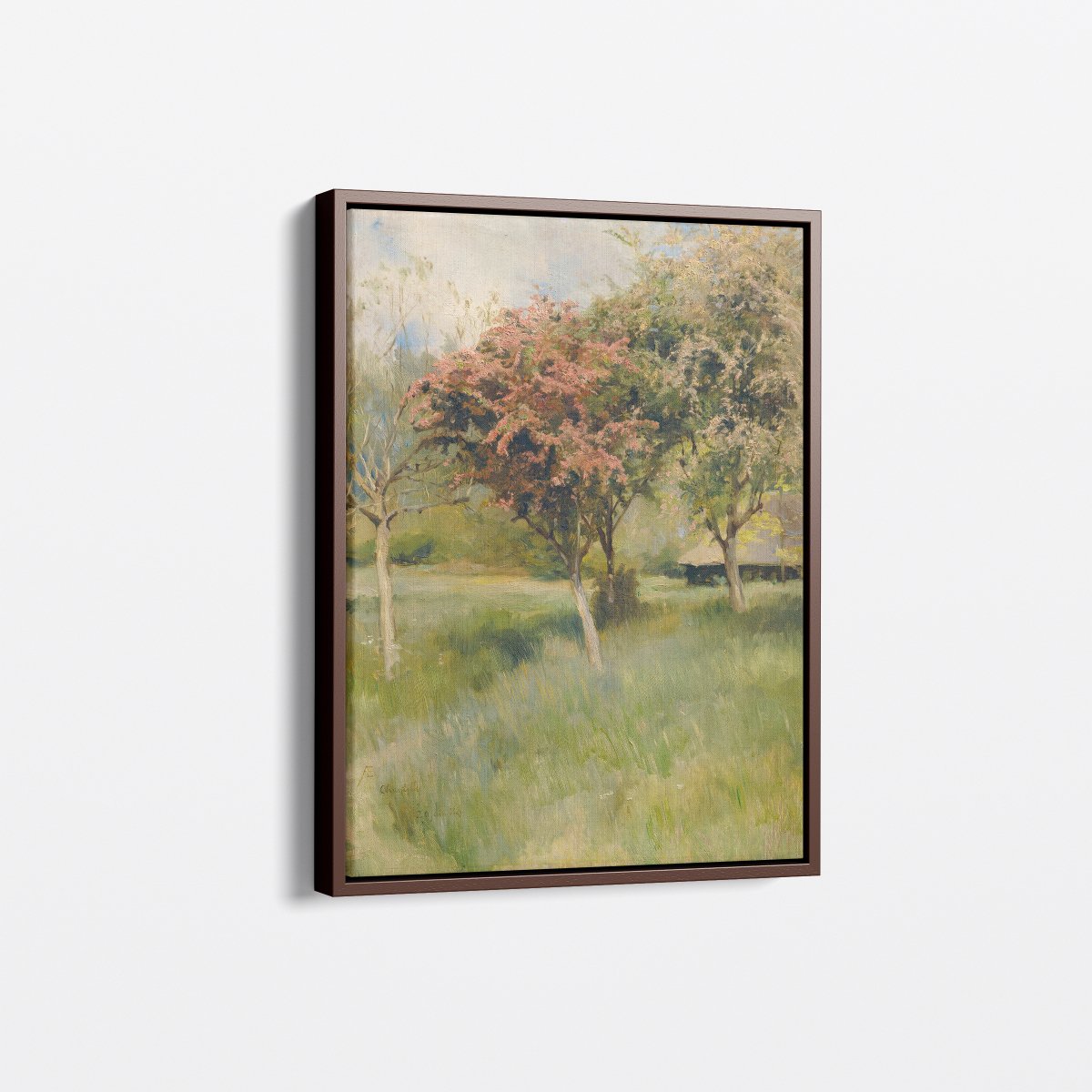 Flowering Hawthorn (View from Chantilly) | Albert Edelfelt | Ave Legato Art Prints