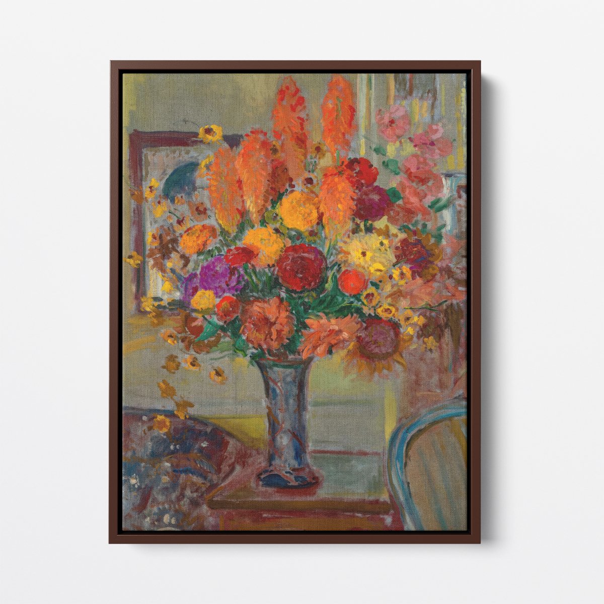 Flowers in an Interior | Jacques - Émile Blanche | Ave Legato Art Prints