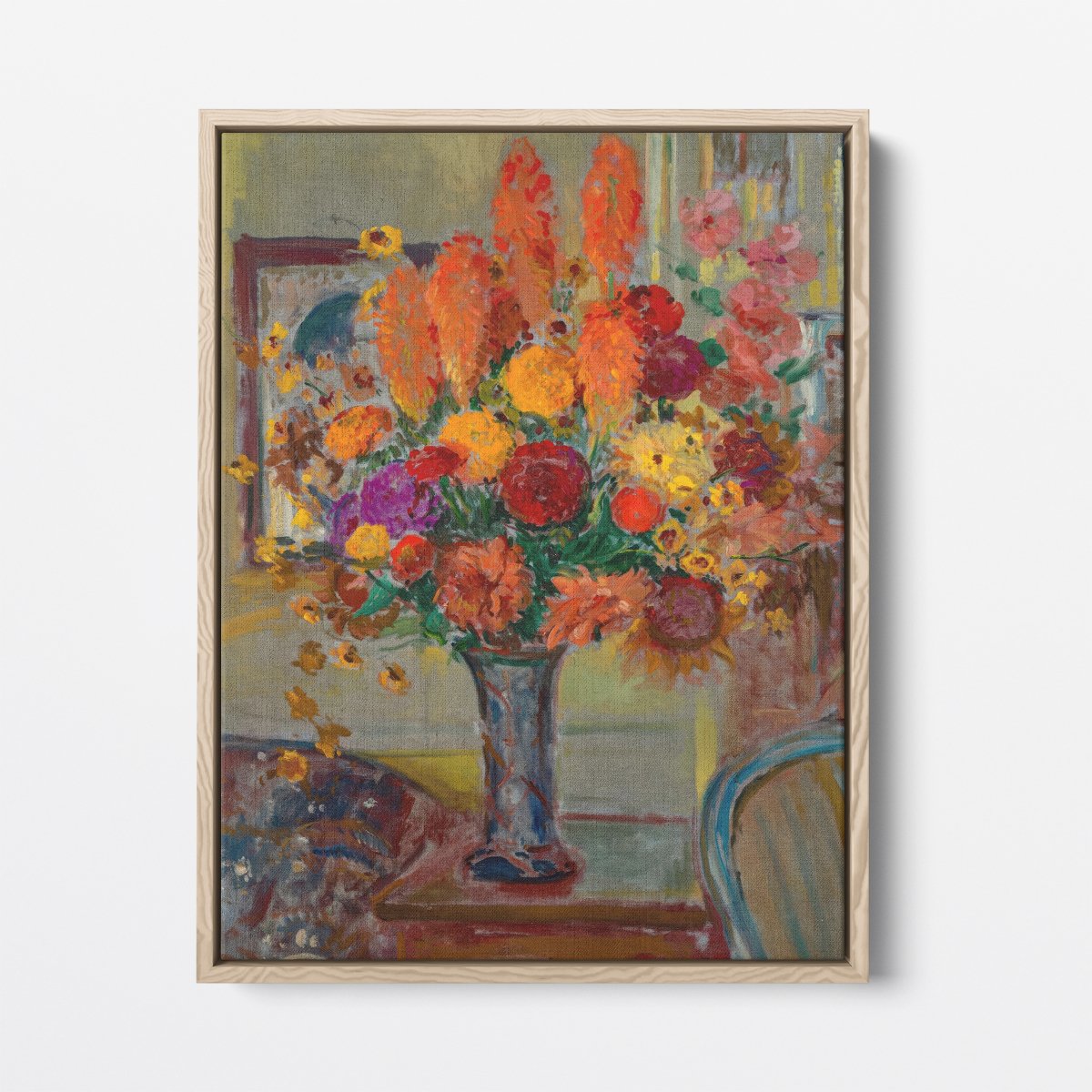 Flowers in an Interior | Jacques - Émile Blanche | Ave Legato Art Prints