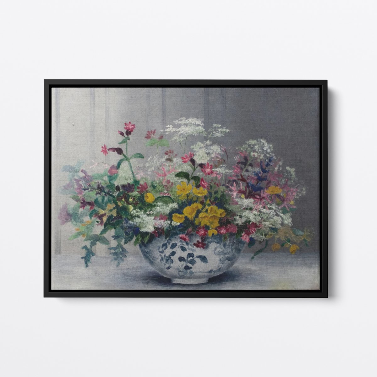 Flowers in China | Gustave Stevens | Ave Legato | Canvas Art Prints | Vintage Artwork