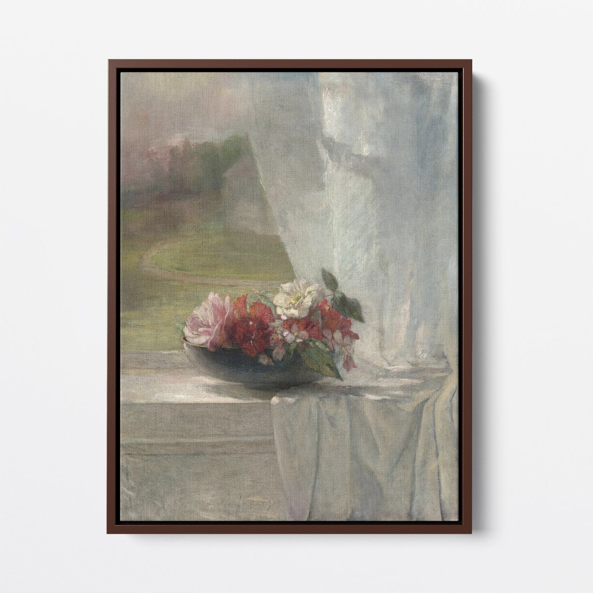 Flowers on a Window Ledge | John LaFarge | Ave Legato Art Prints