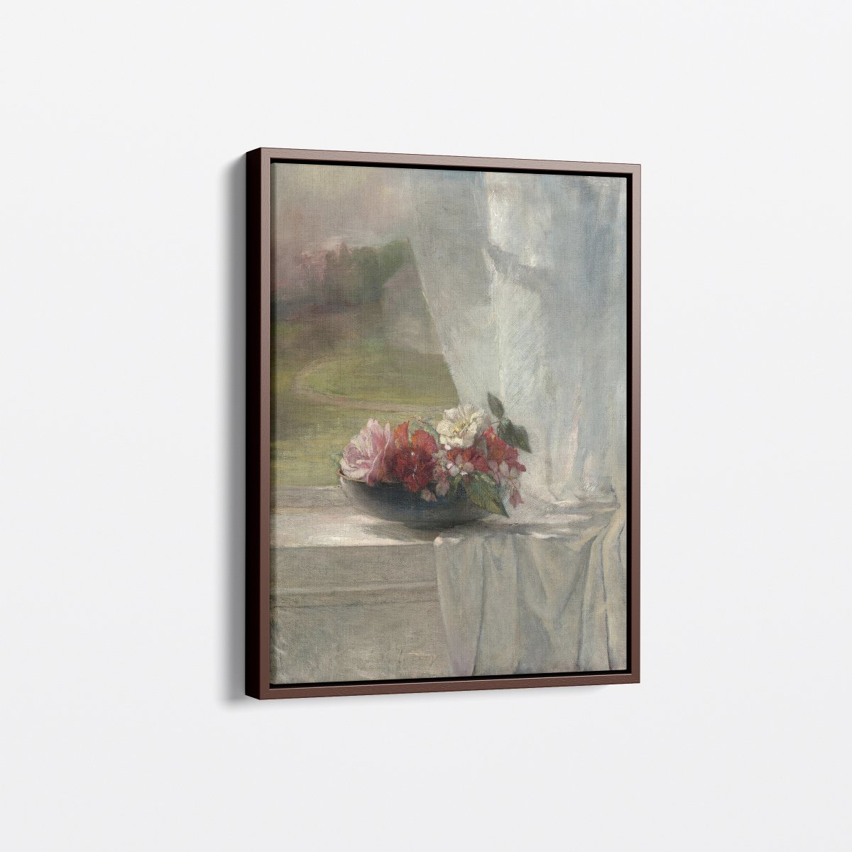 Flowers on a Window Ledge | John LaFarge | Ave Legato Art Prints