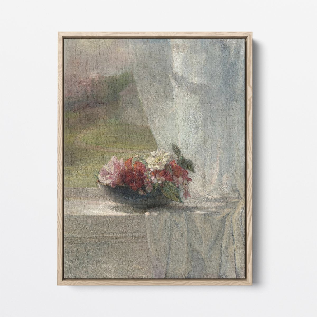 Flowers on a Window Ledge | John LaFarge | Ave Legato Art Prints