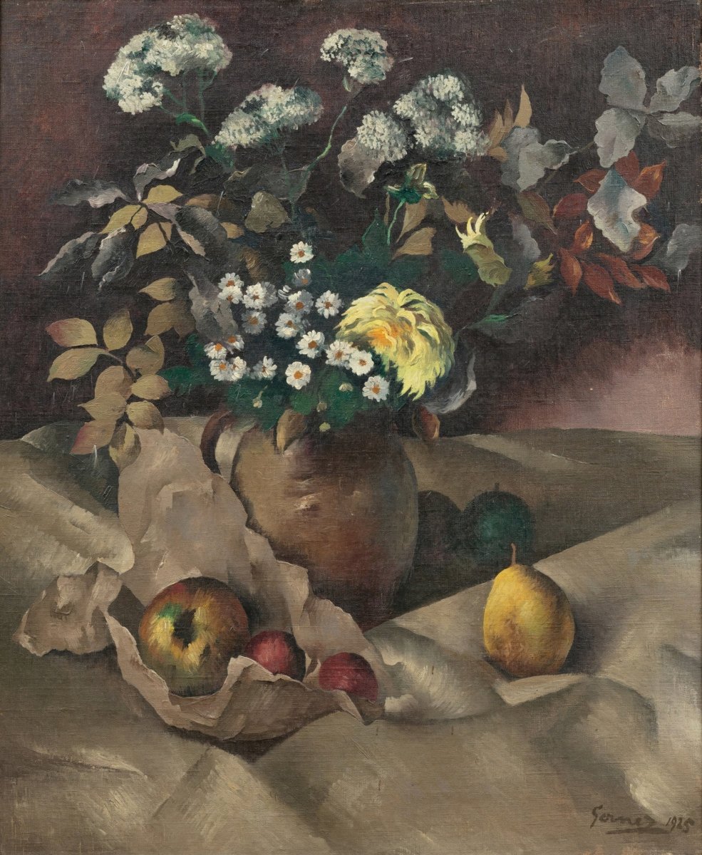 Flowers & Pears | Paul - Elie Gernez | Ave Legato Art Prints