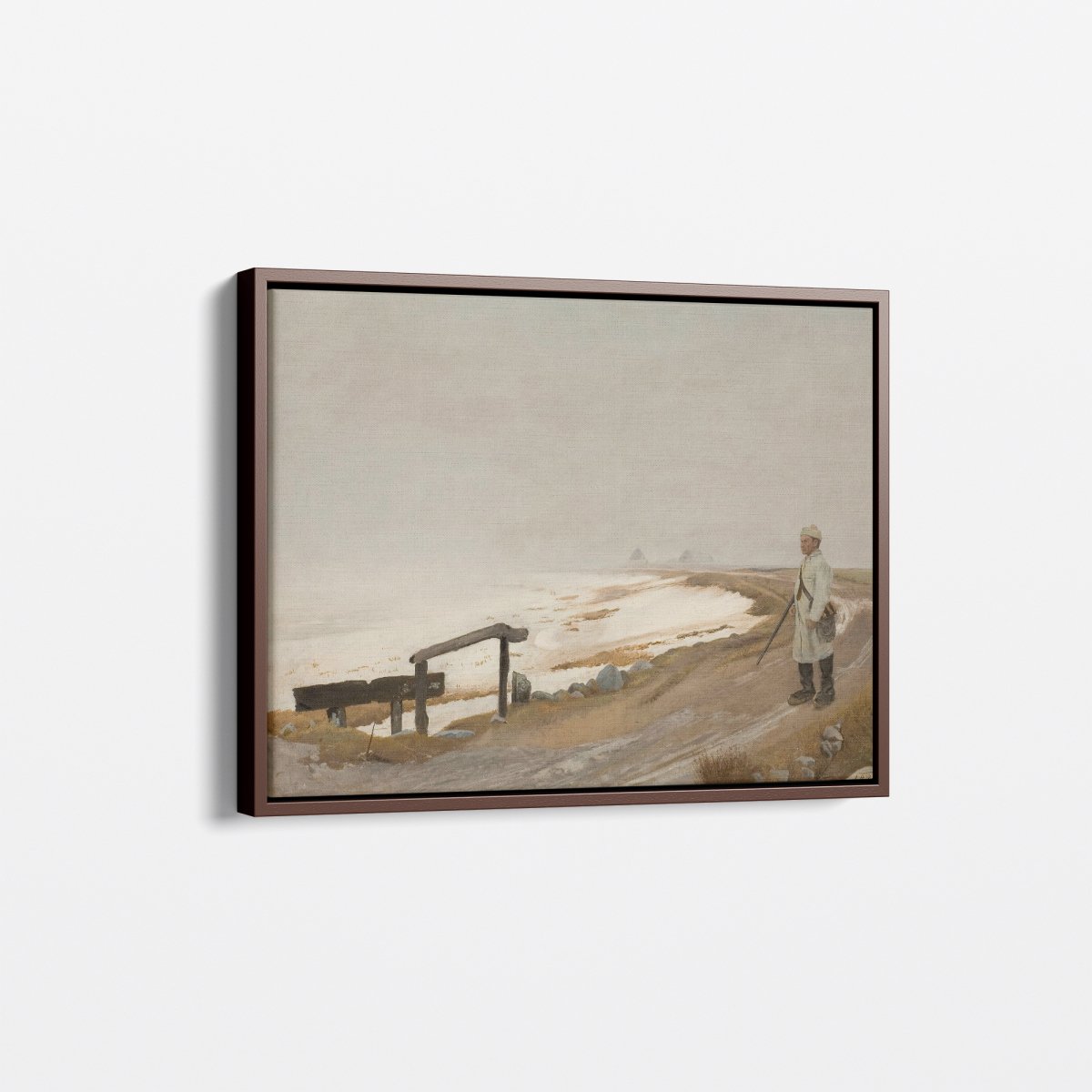 Foggy Winter Day | L.A. Ring | Ave Legato Art Prints