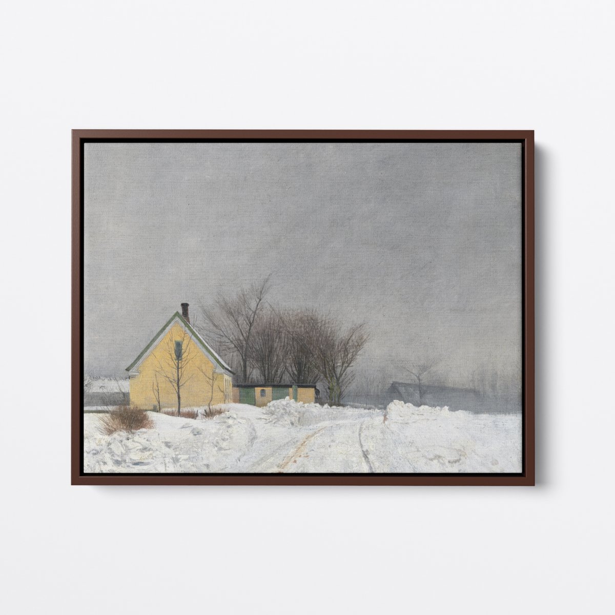 Foggy Winter Day | L.A. Ring | Ave Legato | Canvas Art Prints | Vintage Artwork