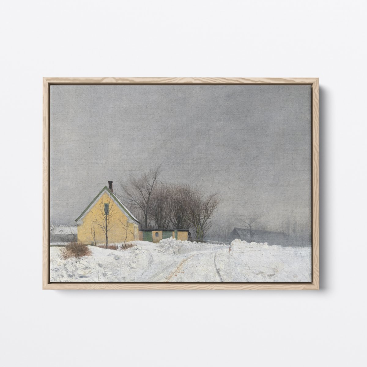 Foggy Winter Day | L.A. Ring | Ave Legato | Canvas Art Prints | Vintage Artwork