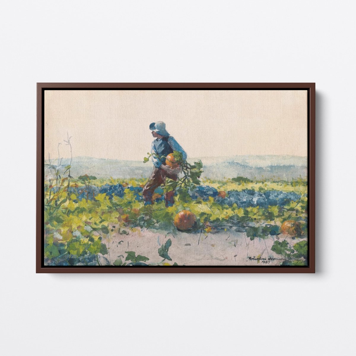 For To Be a Farmer's Boy | Winslow Homer | Ave Legato Art Prints