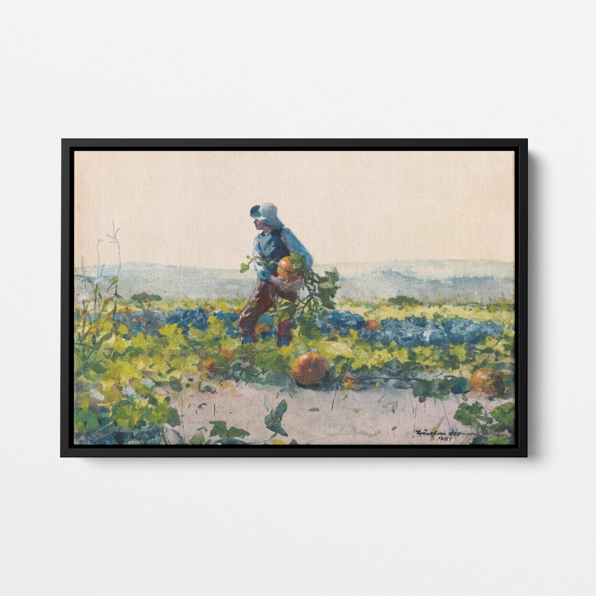 For To Be a Farmer's Boy | Winslow Homer | Ave Legato Art Prints