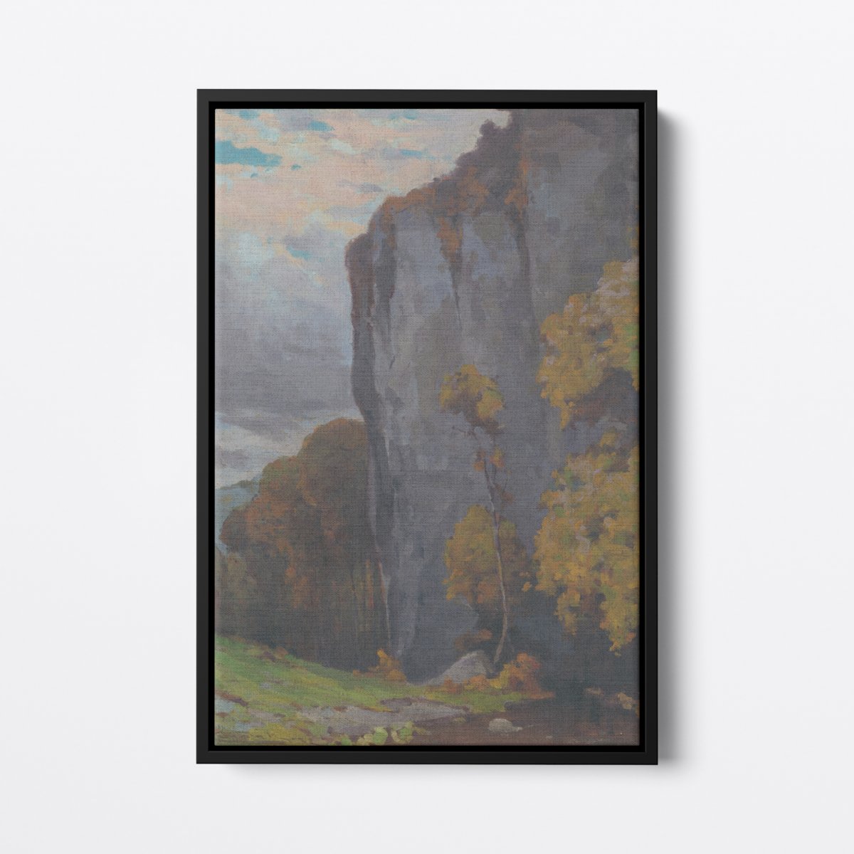 Forest Cliffs | Ľudovít Čordák | Ave Legato | Canvas Art Prints | Vintage Artwork