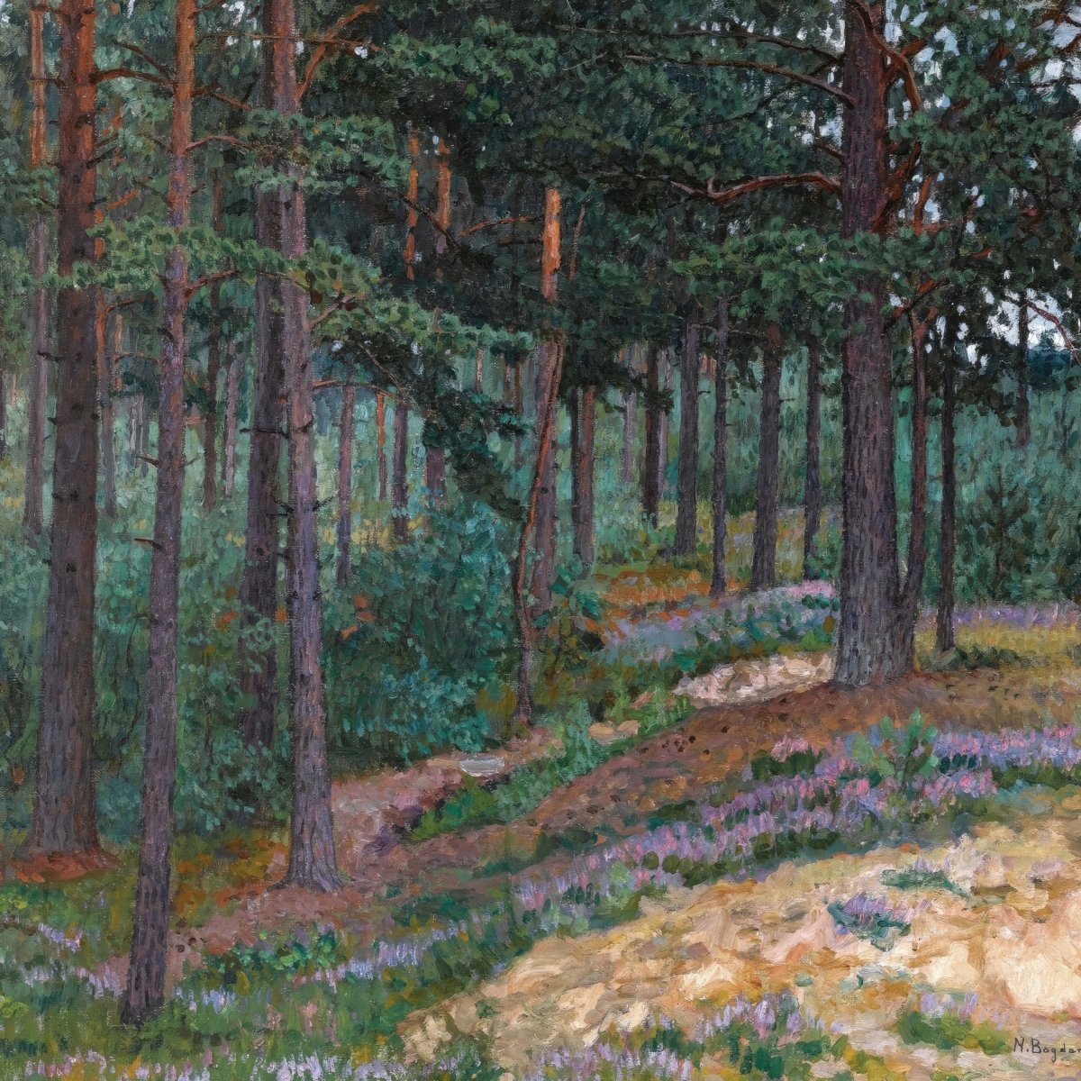 Forest Glade II | Nikolai Bogdanov - Belsky | Ave Legato Art Prints