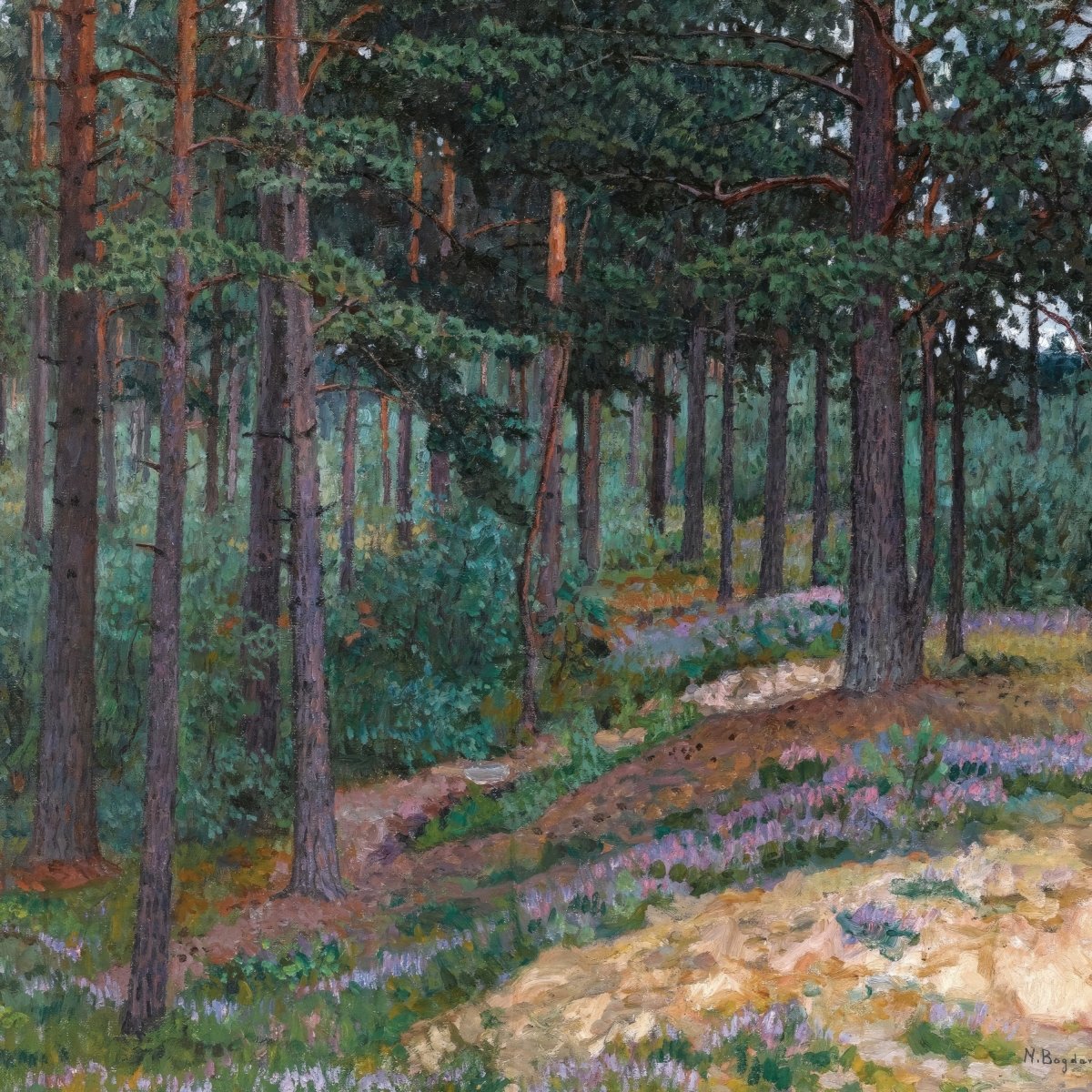 Forest Glade II | Nikolai Bogdanov - Belsky | Ave Legato Art Prints