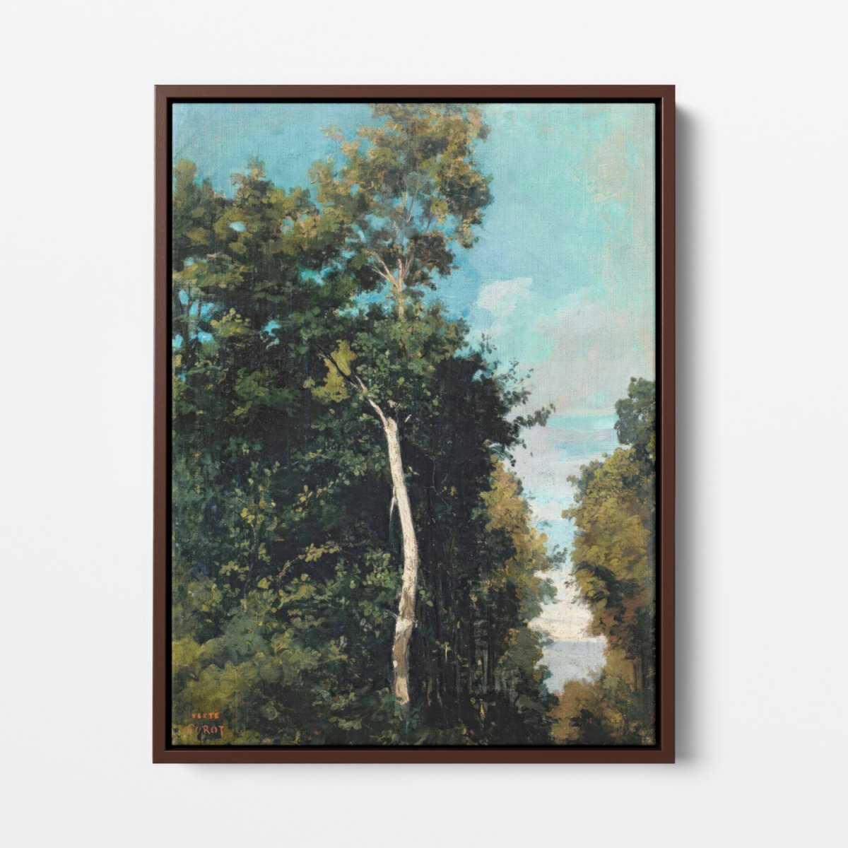 Forest on the Grace Coast in Honfleur | J.B.C. Corot | Ave Legato Art Prints
