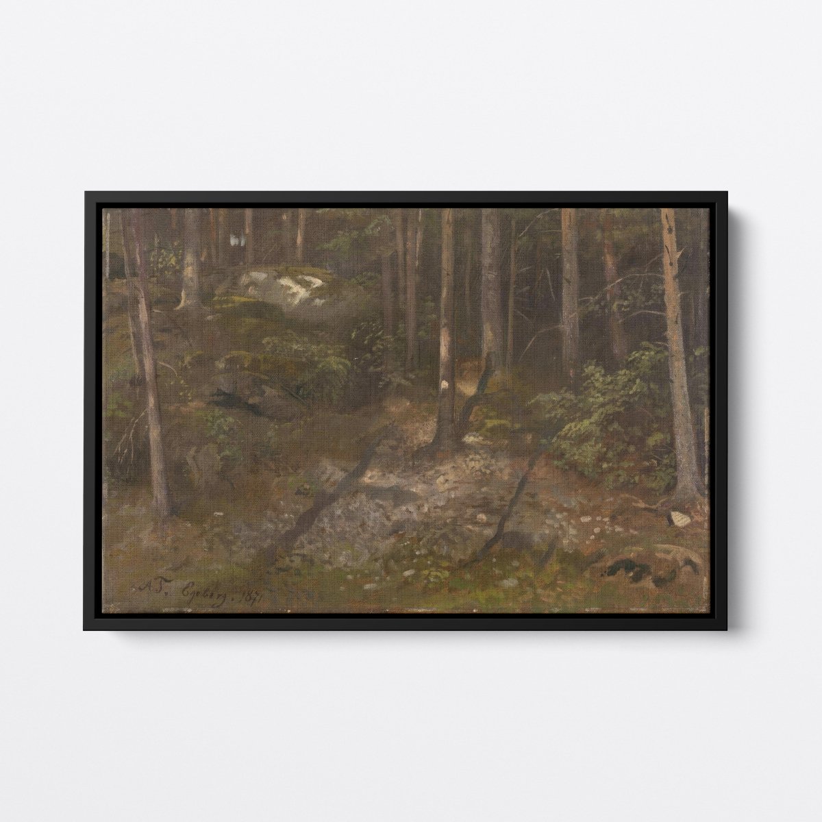 Forest Study | Adolph Tidemand | Ave Legato Art Prints