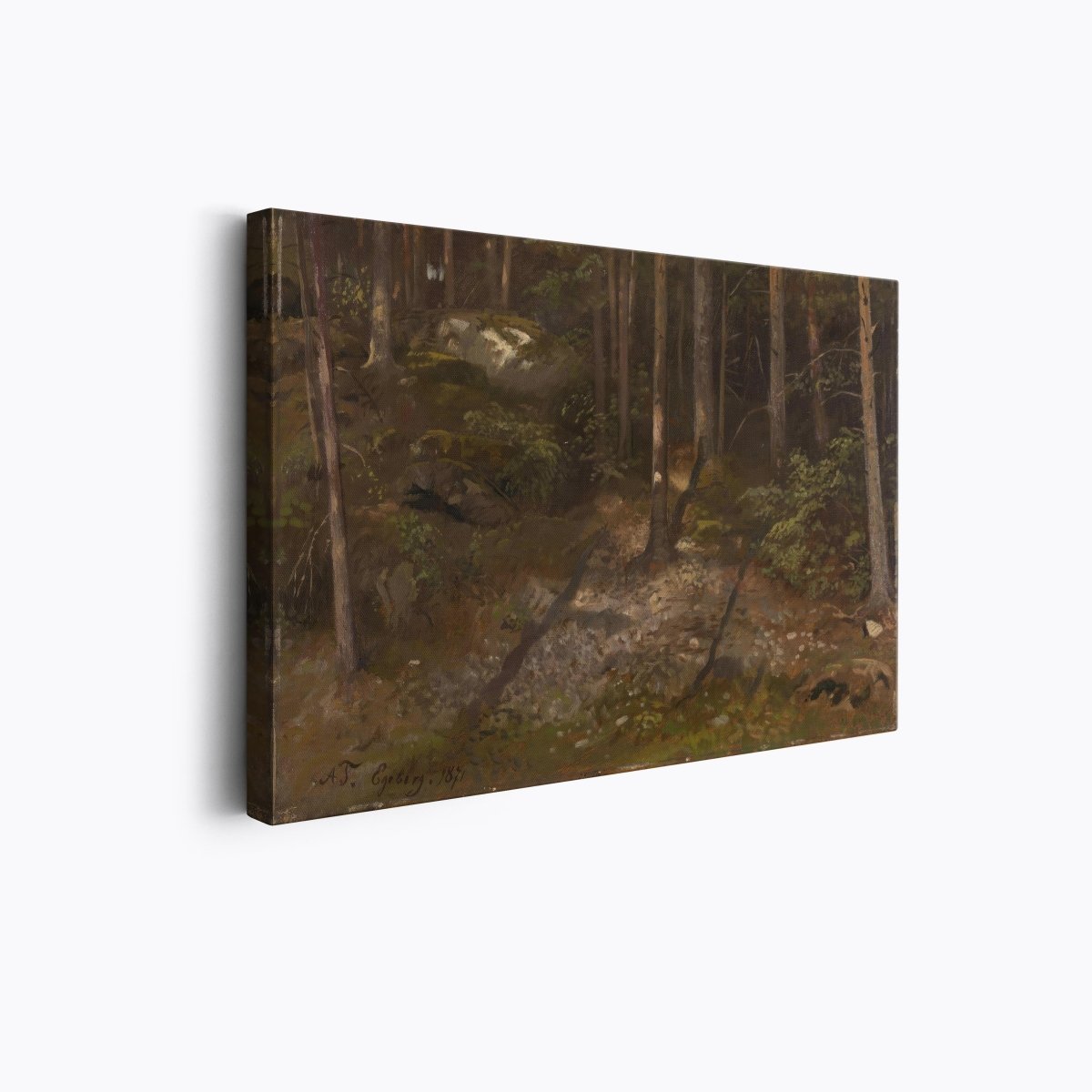 Forest Study | Adolph Tidemand | Ave Legato Art Prints