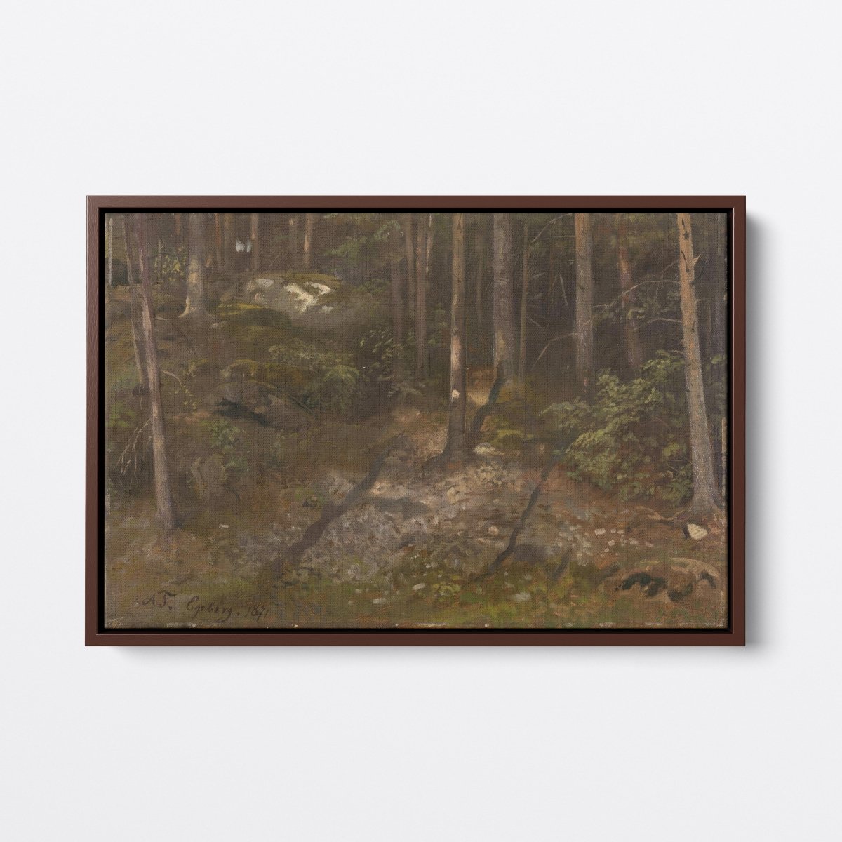 Forest Study | Adolph Tidemand | Ave Legato Art Prints