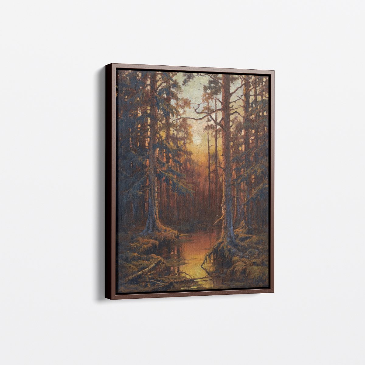 Forest Sunset | Julius von Klever | Ave Legato Art Prints