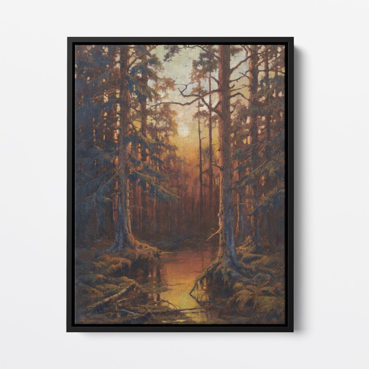 Forest Sunset | Julius von Klever | Ave Legato Art Prints