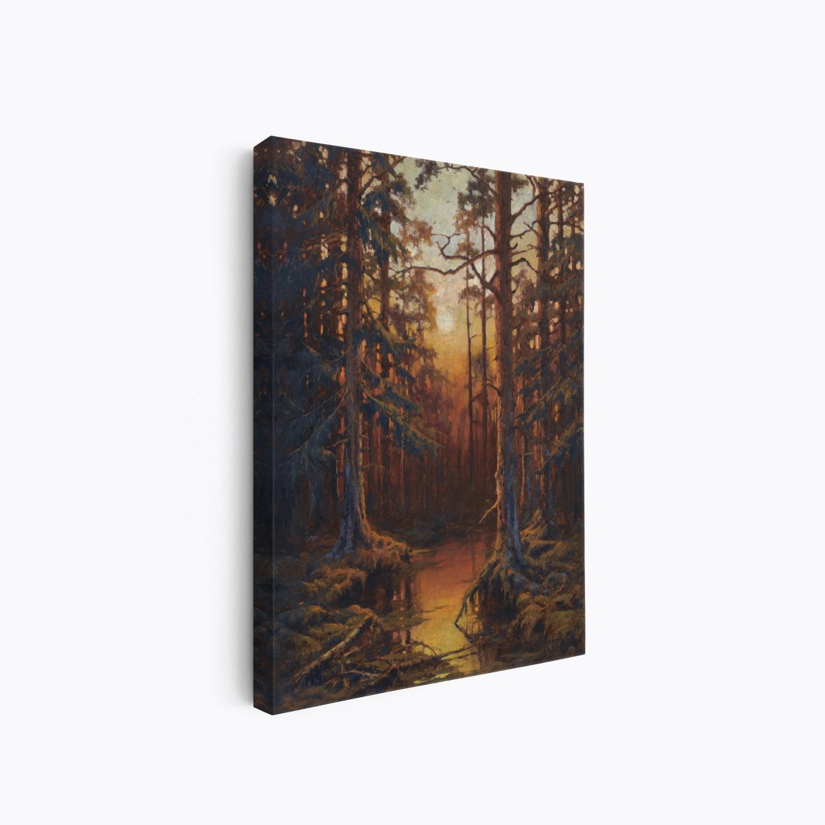 Forest Sunset | Julius von Klever | Ave Legato Art Prints