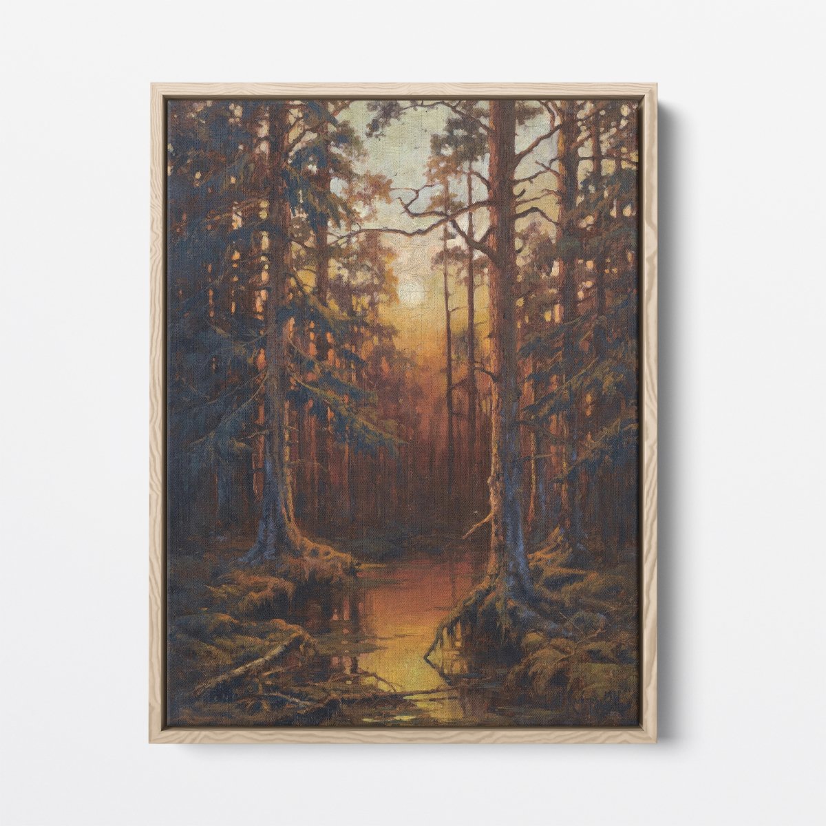 Forest Sunset | Julius von Klever | Ave Legato Art Prints