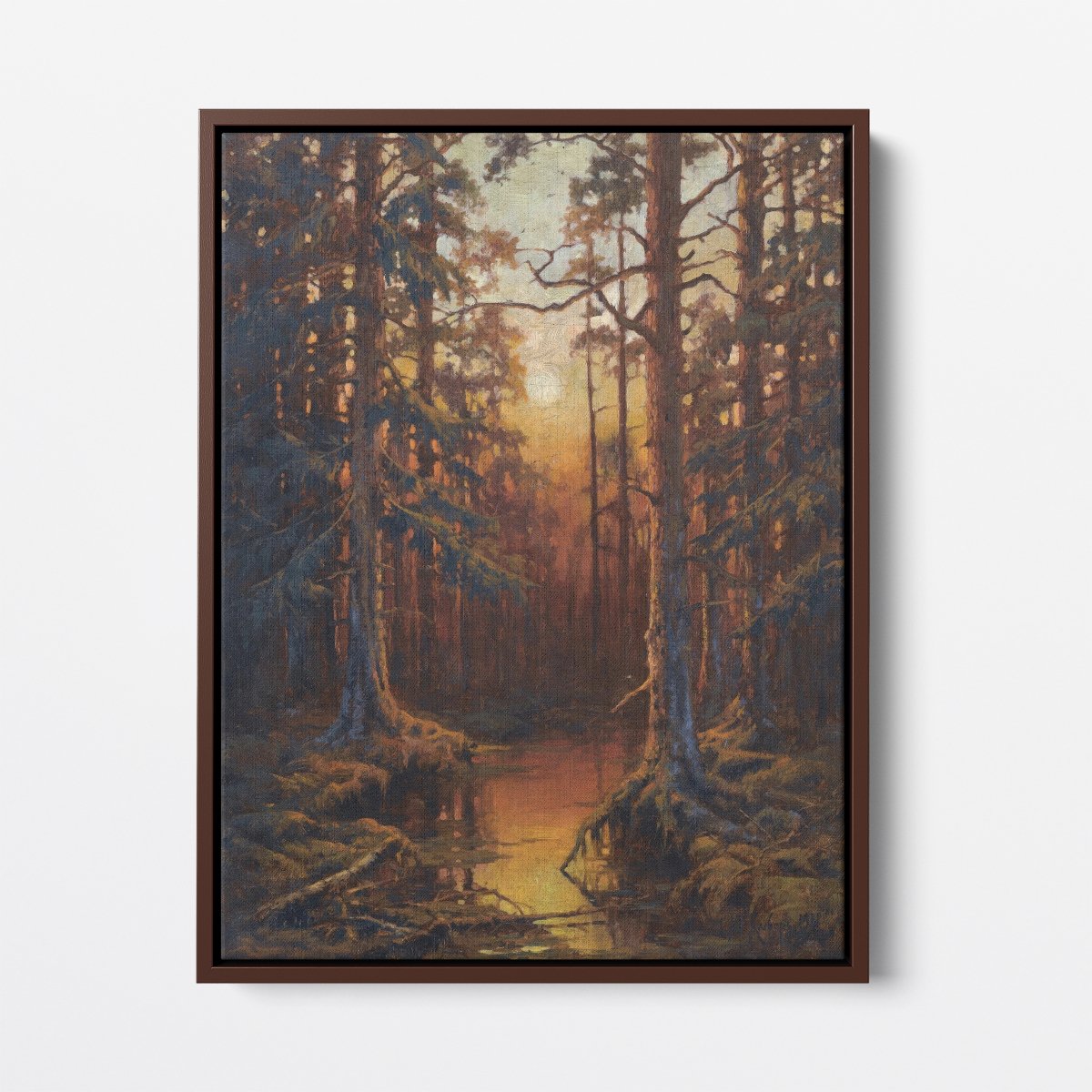 Forest Sunset | Julius von Klever | Ave Legato Art Prints