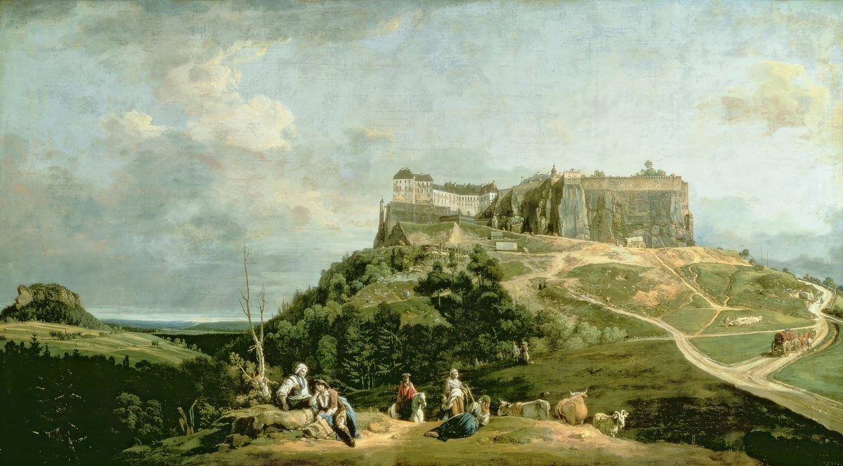 Fortress at the Peak | Bernardo Bellotto | Ave Legato Art Prints