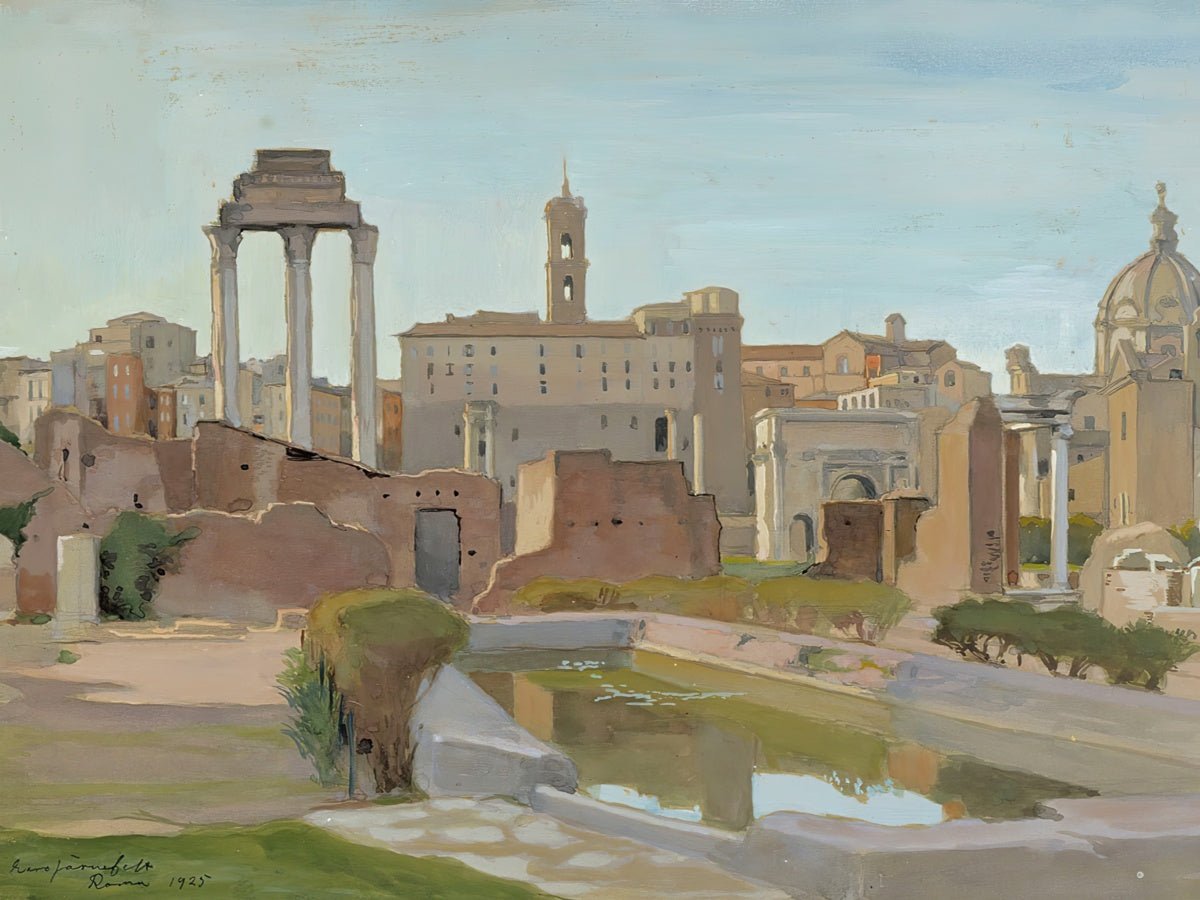 Forum Romanum | Eero Järnefelt | Ave Legato Art Prints