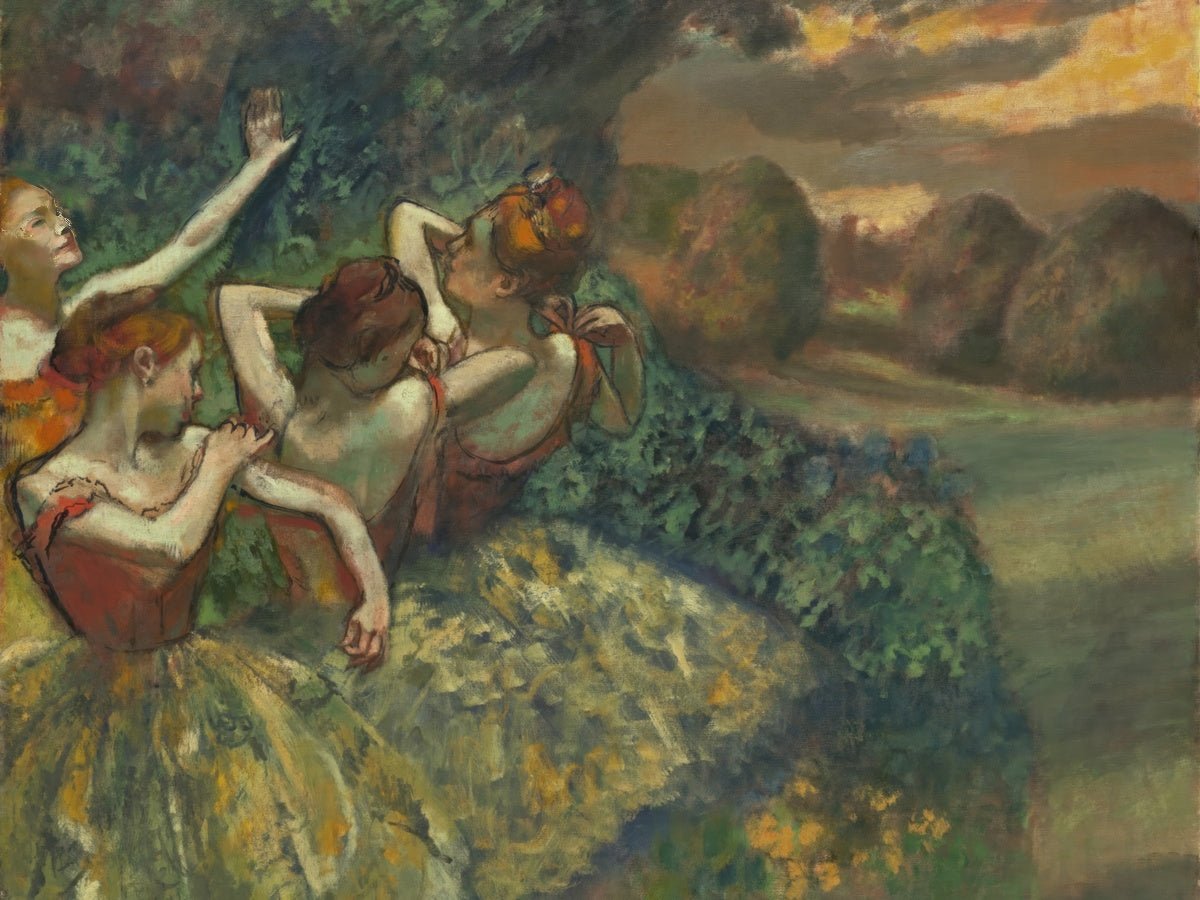 Four Dancers | Leo Putz | Ave Legato Art Prints