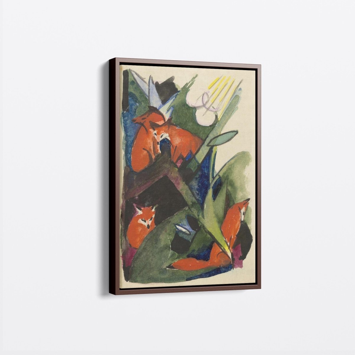 Four Foxes | Franz Marc | Ave Legato Art Prints