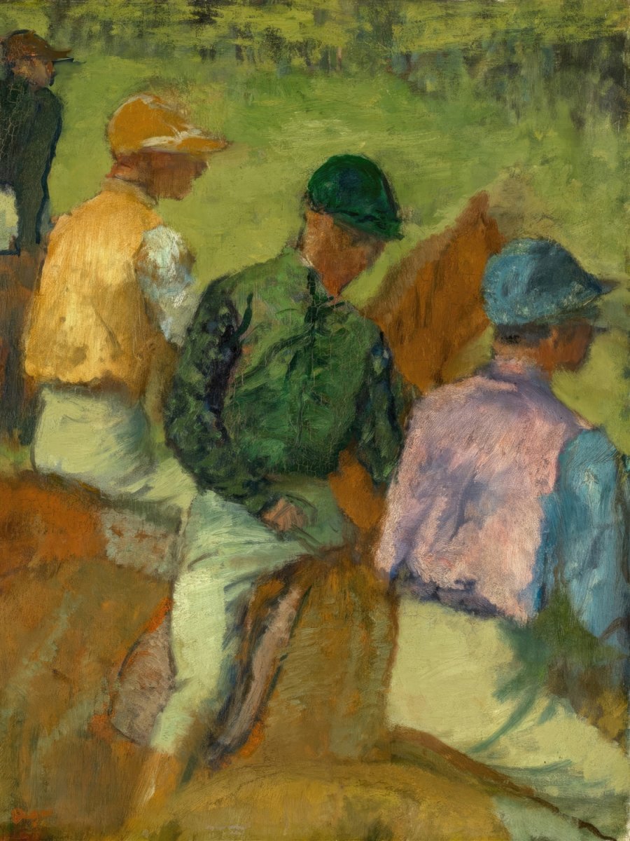 Four Jockeys | Edgar Degas | Ave Legato Art Prints