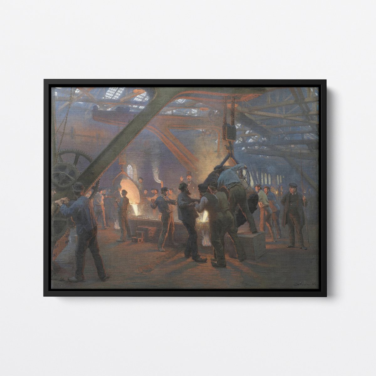 From Burmeister and Wain's Iron Foundry | Peder Krøyer | Ave Legato Art Prints